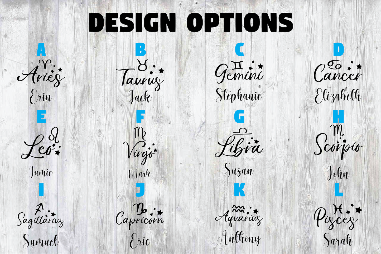 Personalized Zodiac Sign Travel Tumbler - Laser Engraved