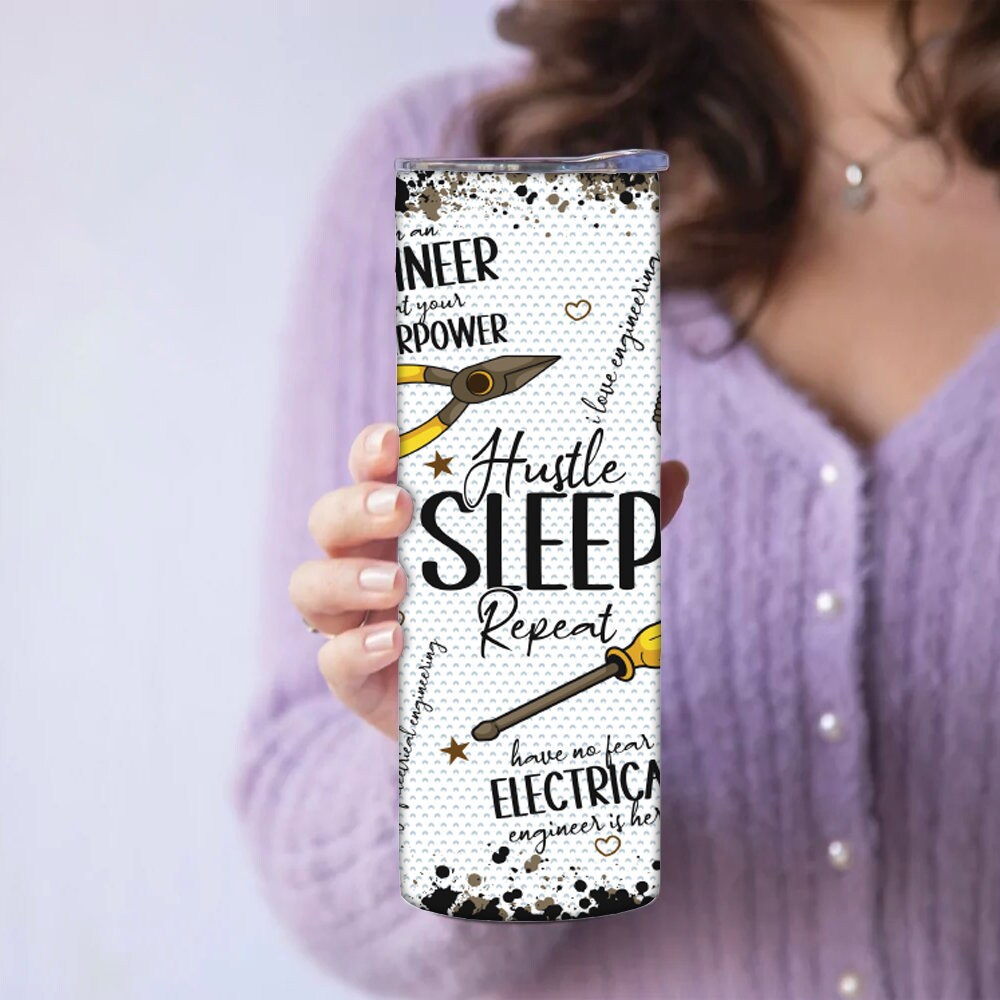 Personalized Electrical Engineer Characteristics Tumbler - Sublimated