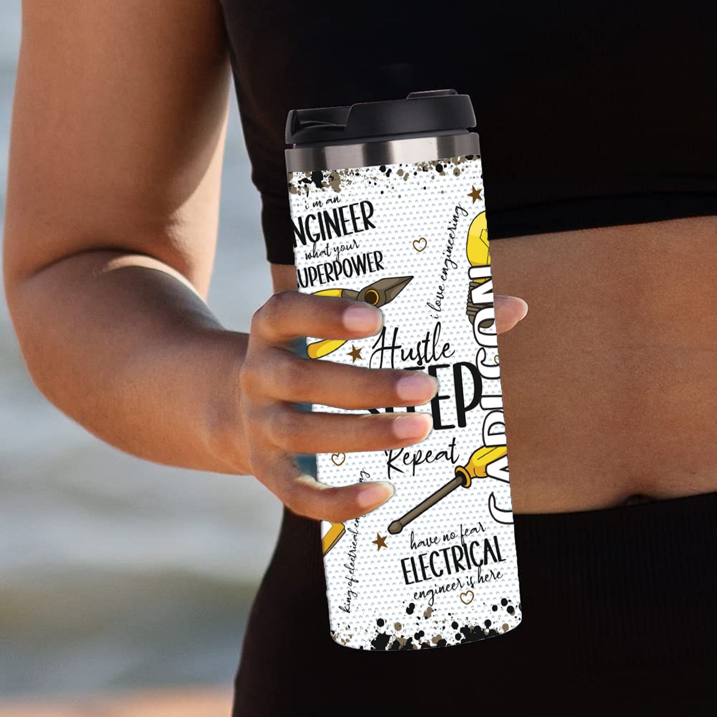 Personalized Electrical Engineer Characteristics Tumbler - Sublimated