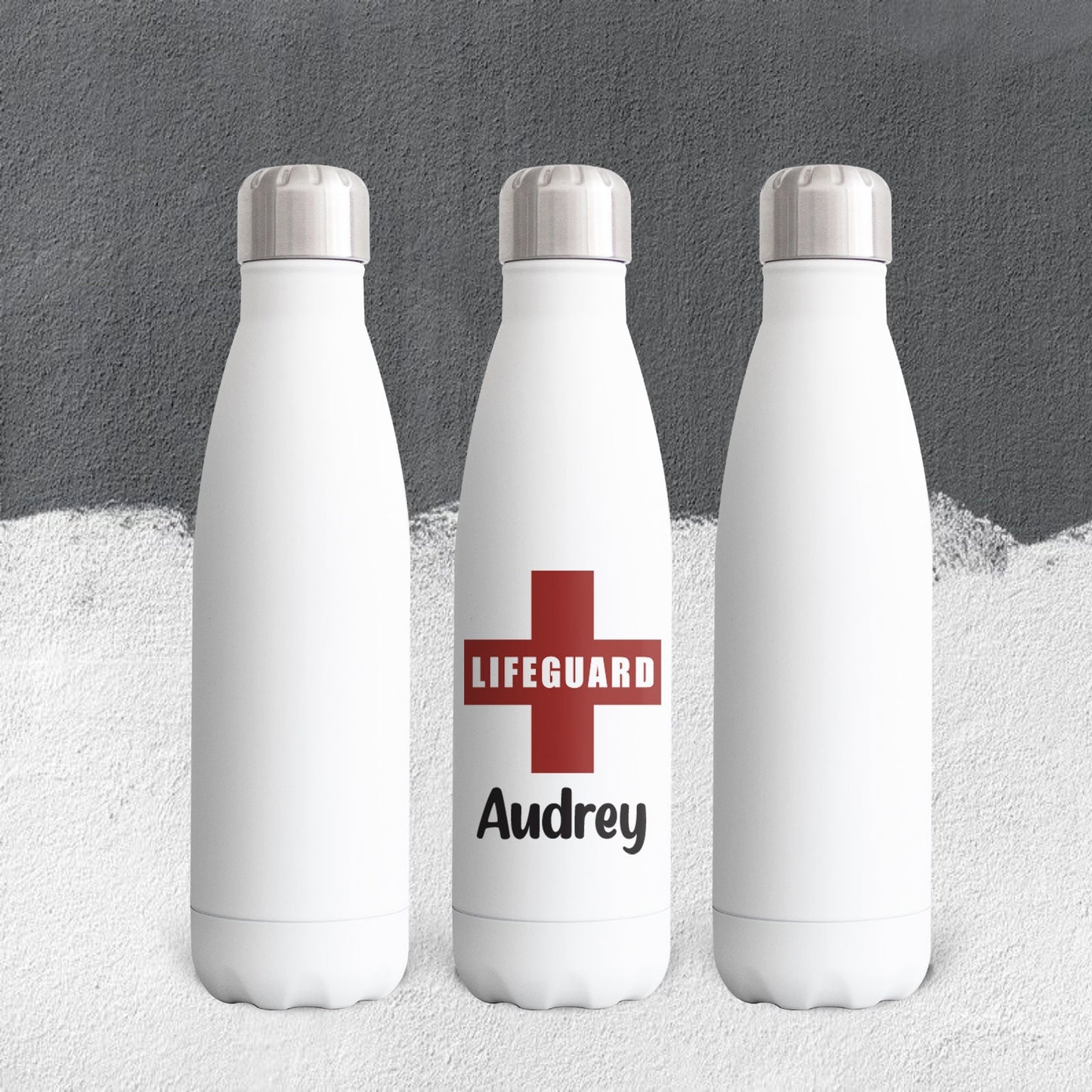 Personalized Lifeguard Cross Tumbler - Sublimated