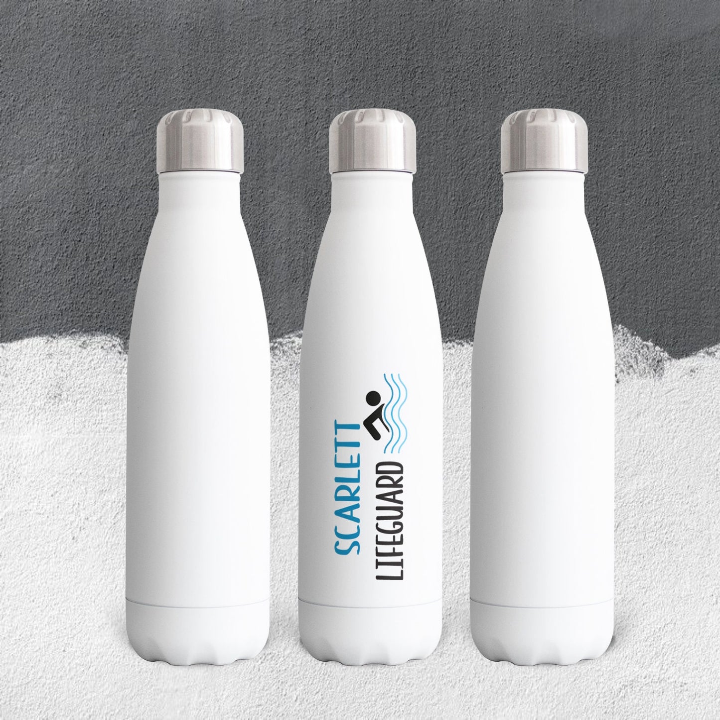 Personalized Swimming Lifeguard Tumbler - Sublimated