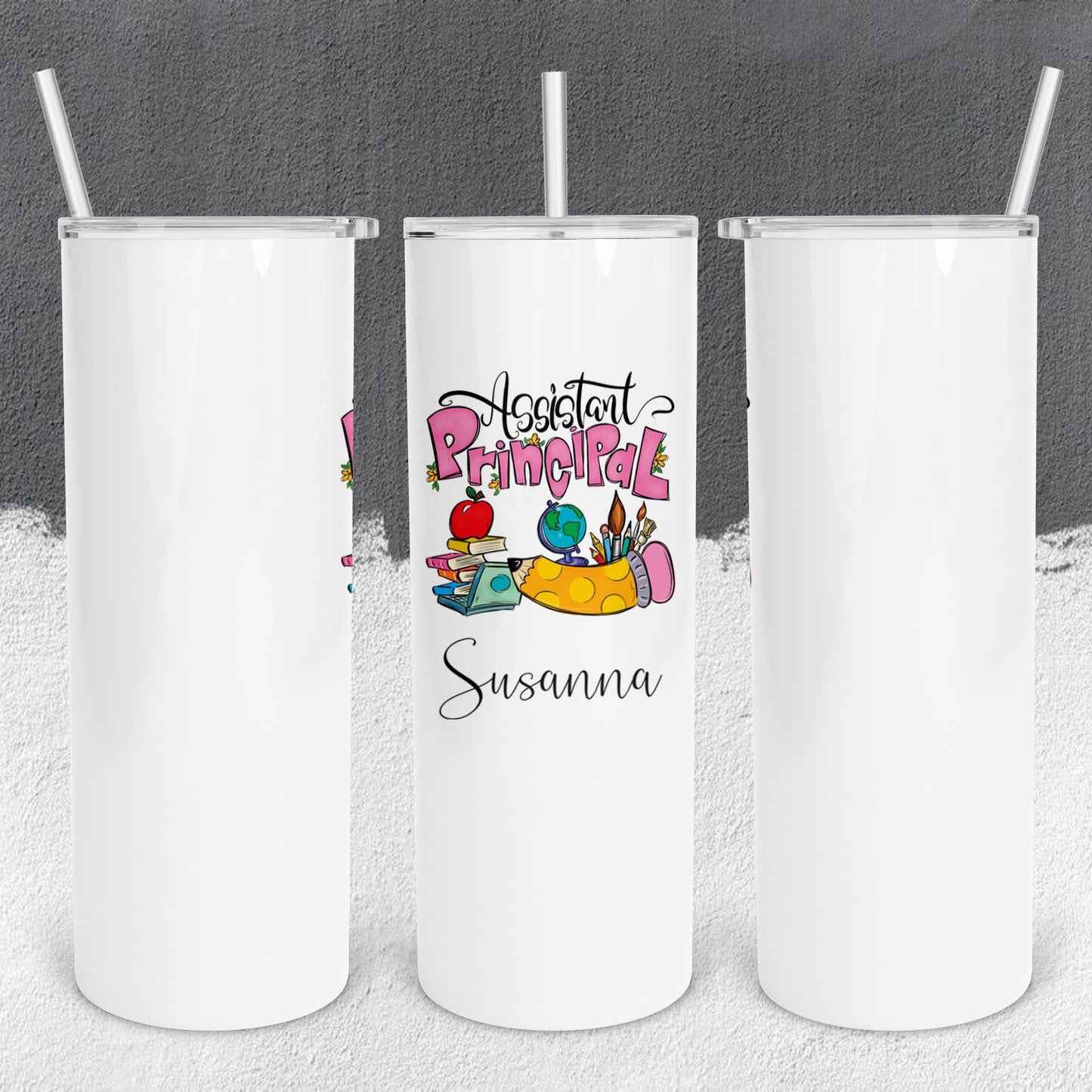 Personalized Assistant Principal Tumbler - Sublimated
