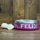 Personalized Laser Engraved Pet Bowl Fish