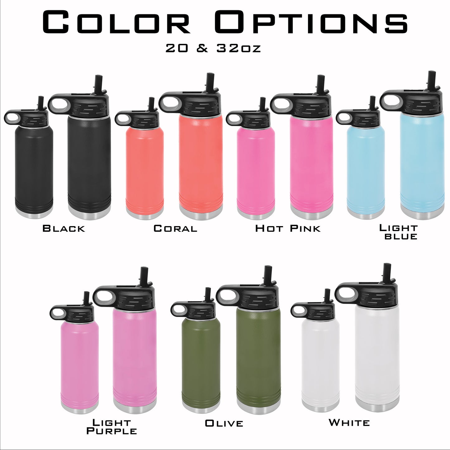 Personalized EMS Water Bottle 20oz or 32oz Custom EMT & Paramedic Tumbler, Laser Engraved Stainless Steel Travel Mug, First Responder Cup (Copy) (Copy)