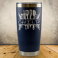 Personalized Chef Tumbler 20oz Custom Laser Engraved Cup