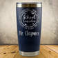 Personalized Laser Engraved Tumbler 20oz for Teachers, School Counselors & Staff Appreciation