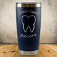 Personalized Dentist Travel Tumbler, Custom Laser Engraved 20oz Stainless Steel Cup (Copy)