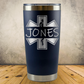 Personalized EMS 20oz Tumbler, Custom EMT & Paramedic Gift, Laser Engraved Stainless Steel Travel Mug, First Responder Cup