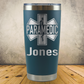 Personalized Paramedic 20oz Tumbler, Custom EMT & EMS Gift, Laser Engraved Stainless Steel Travel Mug, First Responder Cup