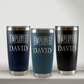 Personalized Employee of the Month Tumbler 20oz Custom Laser Engraved Cup