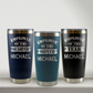 Personalized Employee of the Month Tumbler 20oz Custom Laser Engraved Cup