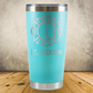 Personalized Laser Engraved Tumbler 20oz for Firefighter Lieutenant