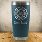 Personalized Laser Engraved Tumbler 20oz for Firefighter Assistant Chief
