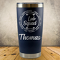 Personalized Lab Tech Tumbler, Custom 20oz Laboratory Technician Laser Engraved Stainless Steel Cup