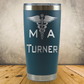 Personalized Medical Assistant Tumbler 20oz Stainless Steel Cup, Custom Laser Engraved CMA Gift, Medical Assistant Appreciation