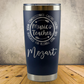 Personalized Music Teacher Tumbler 20oz Custom Laser Engraved Cup