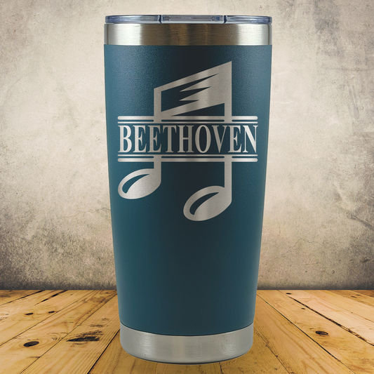 Personalized Music Teacher Tumbler 20oz Custom Laser Engraved Cup