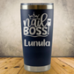 Personalized Manicurist Tumbler 20oz Custom Laser Engraved Cup