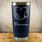 Personalized Nurse Tumbler, Custom 20oz Laser Engraved Stainless Steel Cup for Nursing School Graduation Gift