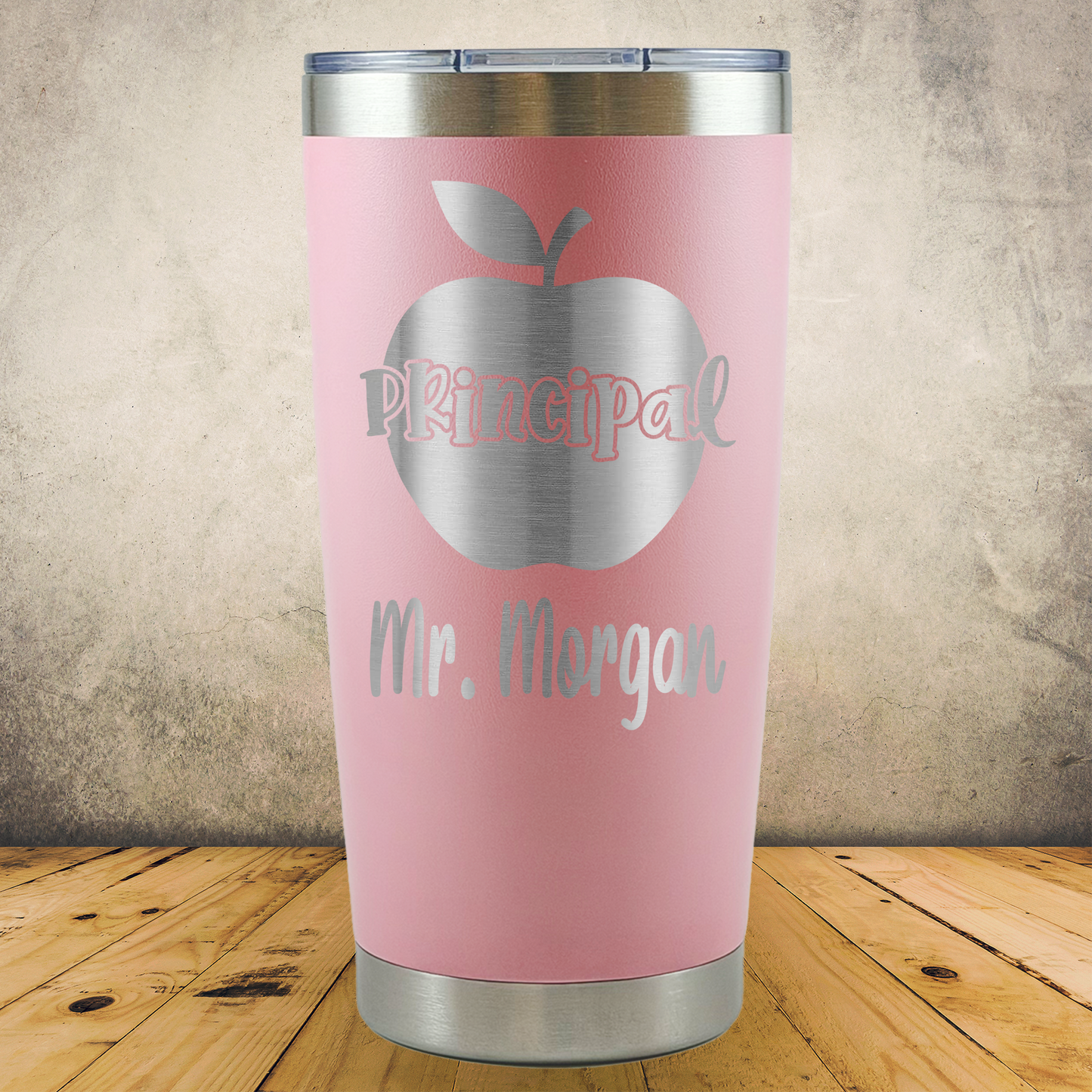 Personalized Laser Engraved Tumbler 20oz Principal, Academic Director, School Administrator, Back to School, End of School Year or Retirement Gift
