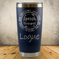 Personalized Speech Therapist Tumbler 20oz Custom Laser Engraved Cup