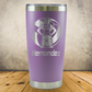 Personalized Laser Engraved Tumbler 20oz Female Volleyball Player Silhouette Gift for Players, Coaches & Fans