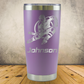 Personalized Laser Engraved Tumbler 20oz for Hockey Player, Coaches & Fans