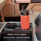 Personalized Basketball Water Bottle 20/32oz Custom Laser Engraved Tumbler