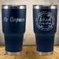 Personalized Laser Engraved Tumbler 30oz for Teachers, School Counselors & Staff Appreciation