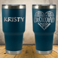 Personalized Laser Engraved Tumbler 30oz for Janitor Appreciation, School Custodian, End of the School Year Thank You Gift