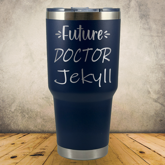 Personalized Doctor Tumbler 30oz Custom Stainless Steel Laser Engraved Tumbler, Medical Gift for Physician, MD, Nurse Practitioner, Surgeon, Doctor Appreciation Gift