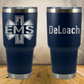 Personalized EMS 30oz Tumbler, Custom EMT & Paramedic Gift, Laser Engraved Stainless Steel Travel Mug, First Responder Cup (Copy)