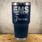Personalized EMS 30oz Tumbler, Custom EMT & Paramedic Gift, Laser Engraved Stainless Steel Travel Mug, First Responder Cup (Copy) (Copy)