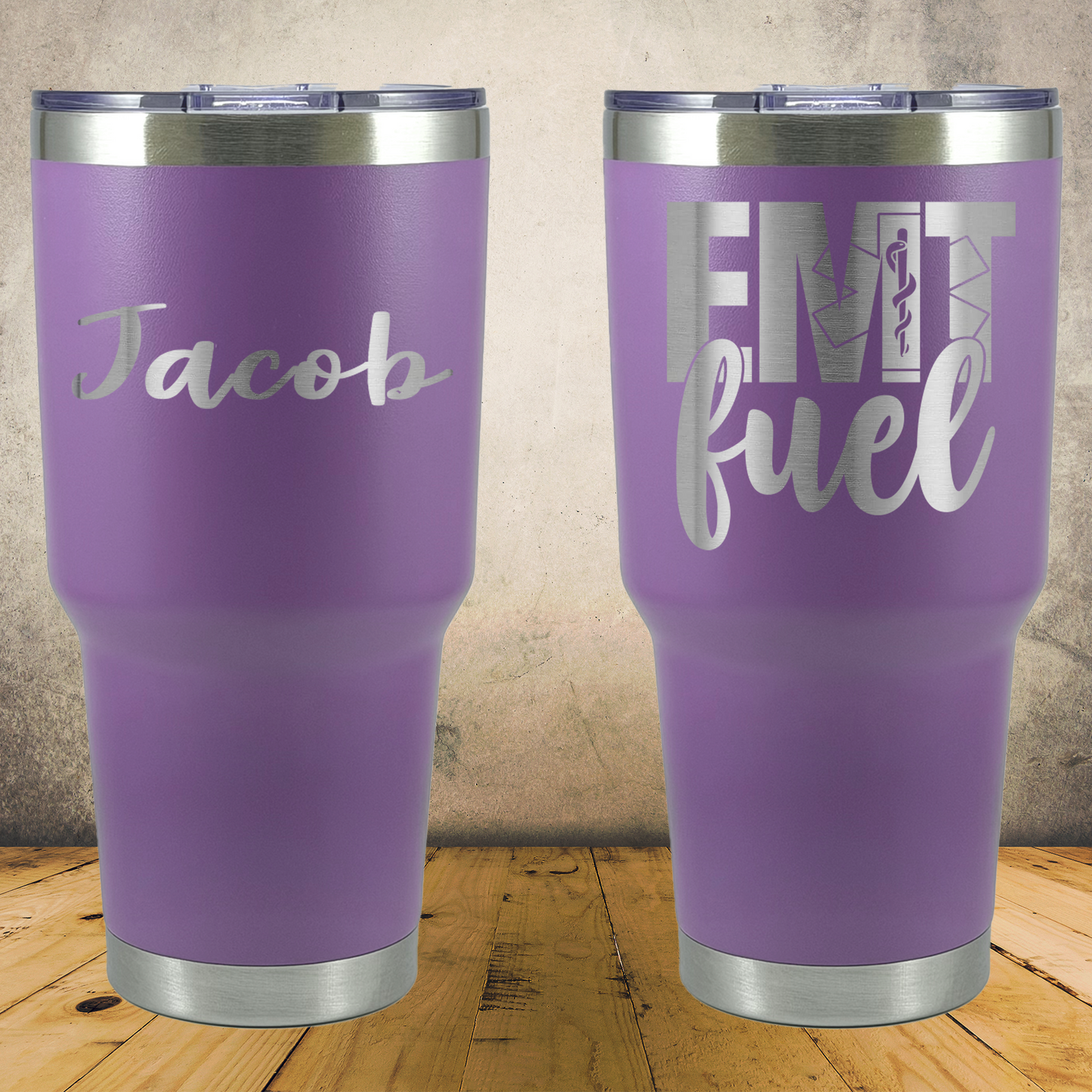 Personalized EMT 30oz Tumbler, Custom Paramedic & EMS Gift, Laser Engraved Stainless Steel Travel Mug, First Responder Cup (Copy) (Copy)