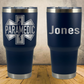 Personalized Paramedic 30oz Tumbler, Custom EMT & EMS Gift, Laser Engraved Stainless Steel Travel Mug, First Responder Cup