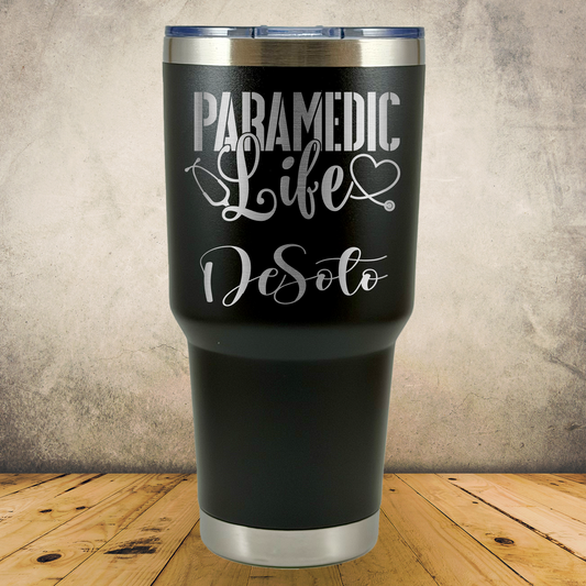 Personalized Paramedic 30oz Tumbler, Custom EMT & EMS Gift, Laser Engraved Stainless Steel Travel Mug, First Responder Cup (Copy)