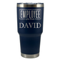 Personalized Employee of the Month Tumbler 30oz Custom Laser Engraved Cup