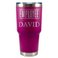 Personalized Employee of the Month Tumbler 30oz Custom Laser Engraved Cup