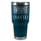 Personalized Employee of the Month Tumbler 30oz Custom Laser Engraved Cup