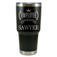 Personalized Employee of the Month Tumbler 30oz Custom Laser Engraved Cup