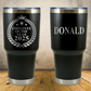 Personalized Employee of the Year Tumbler 30oz Custom Laser Engraved Cup