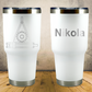 Personalized Engineer Tumbler 30oz Stainless Steel Laser Engraved Cup, Custom Insulated Travel Mug for Engineers, Engineering Gift