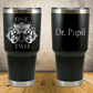 Personalized Optometrist Tumbler 30oz Custom Stainless Steel Laser Engraved Tumbler, Ophthalmologist Present, Eye Doctor Gift, Optometry Professionals, Vision Care Professional Gift