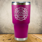 Personalized Laser Engraved Tumbler 30oz for Firefighter Monogram