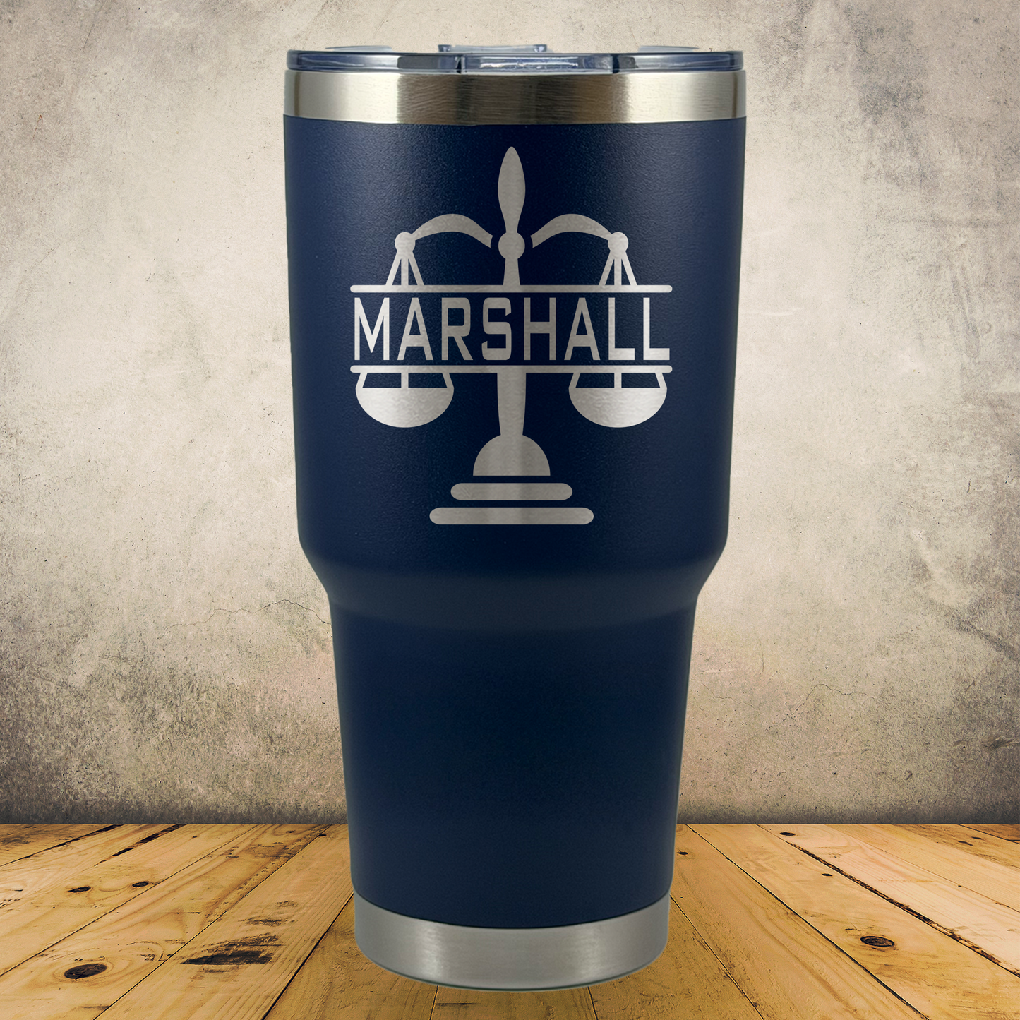 Personalized Lawyer Tumbler 30oz Custom Laser Engraved Cup