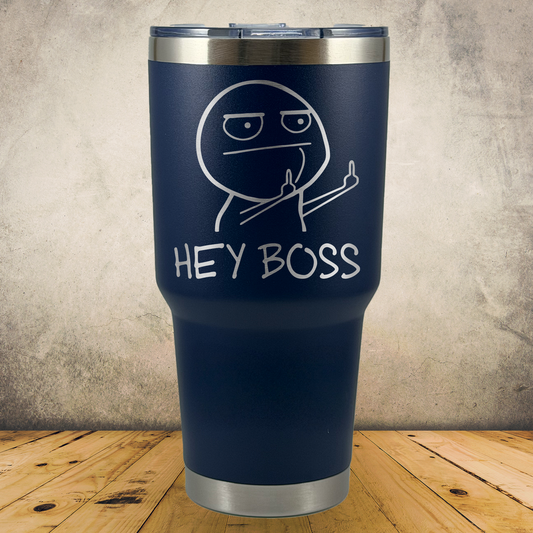 Personalized Funny Middle Finger Tumbler 30oz Stainless Steel Cup, F-Off Sarcastic Gift