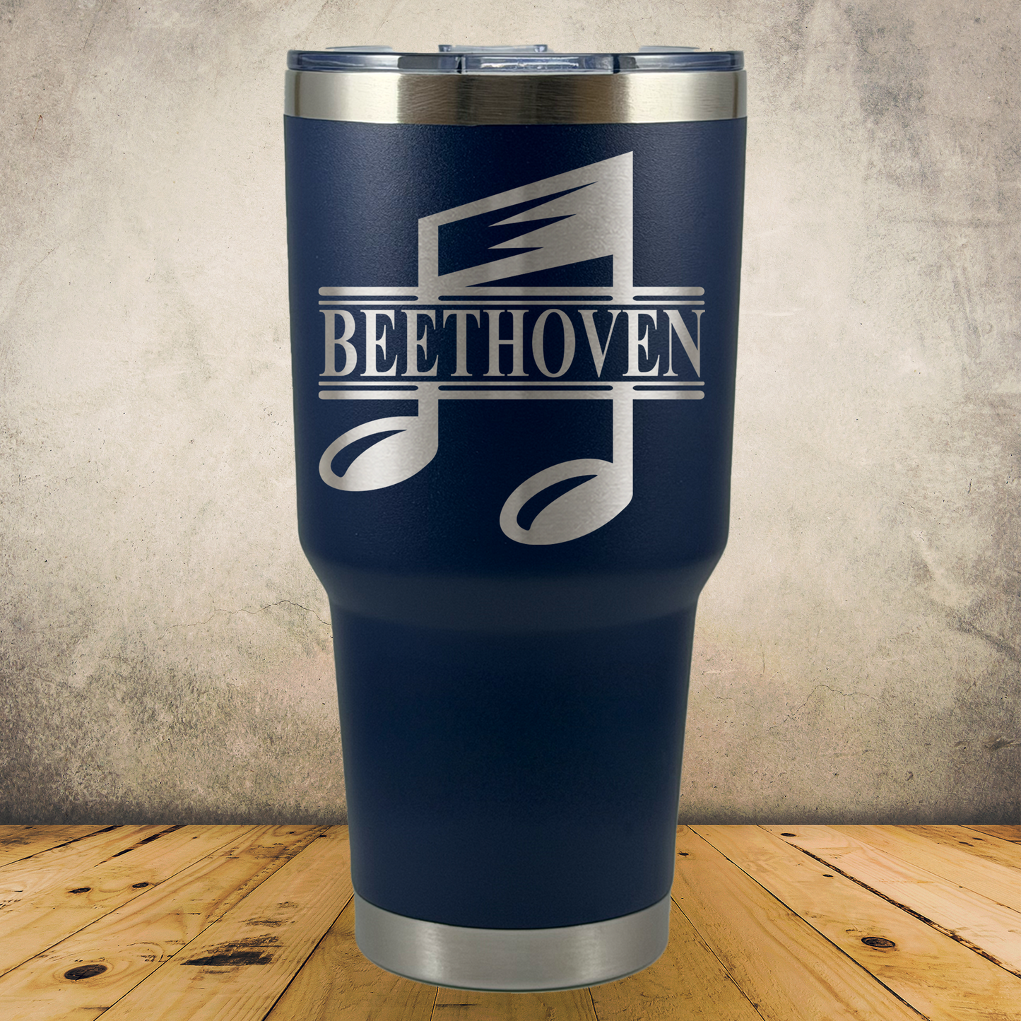 Personalized Music Teacher Tumbler 30oz Custom Laser Engraved Cup