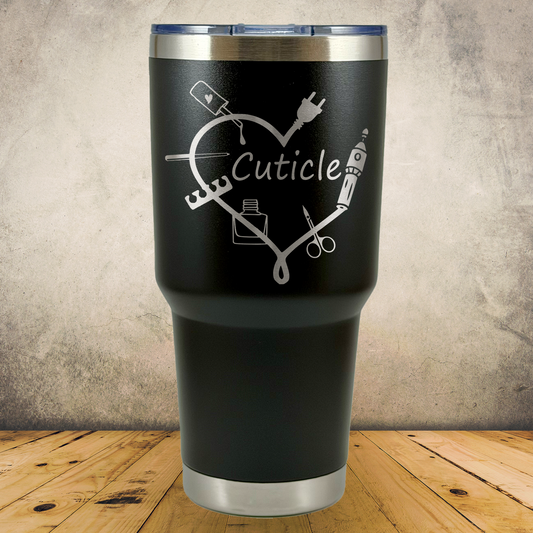 Personalized Manicurist Tumbler 30oz Custom Laser Engraved Cup