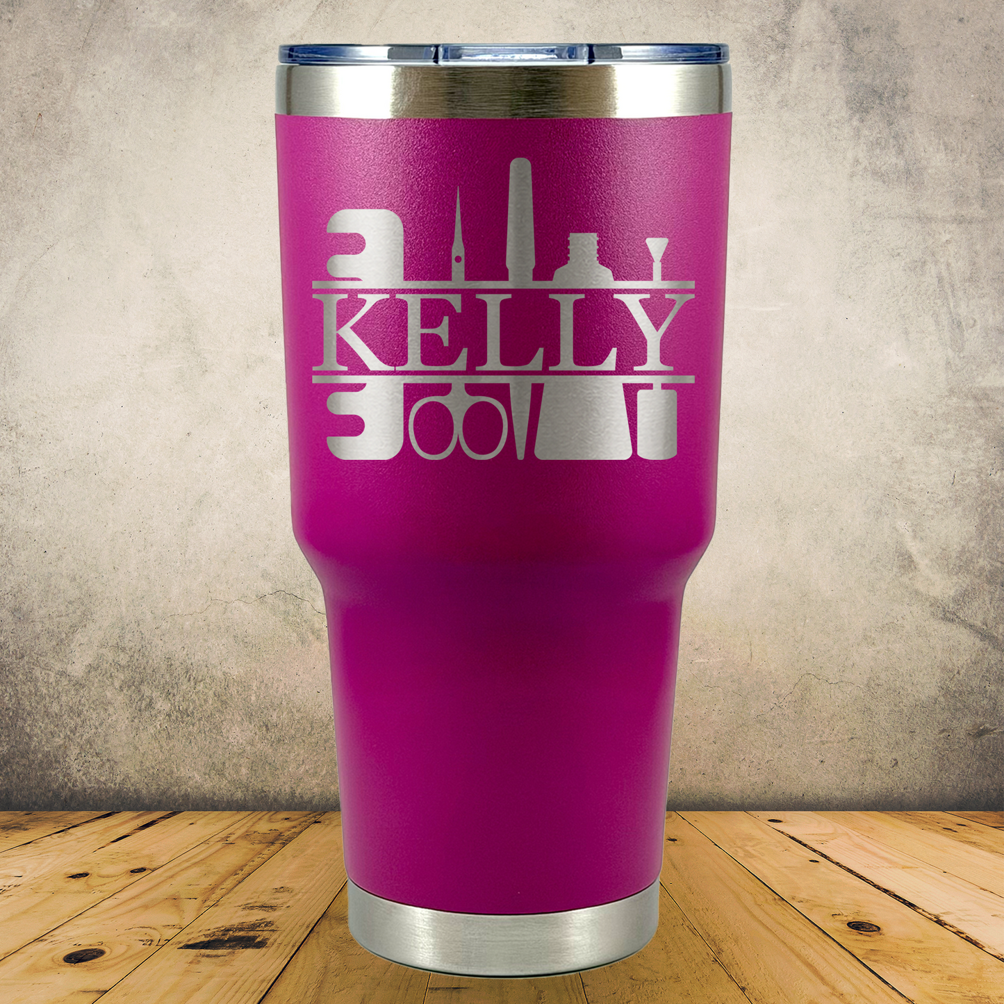 Personalized Manicurist Tumbler 30oz Custom Laser Engraved Cup