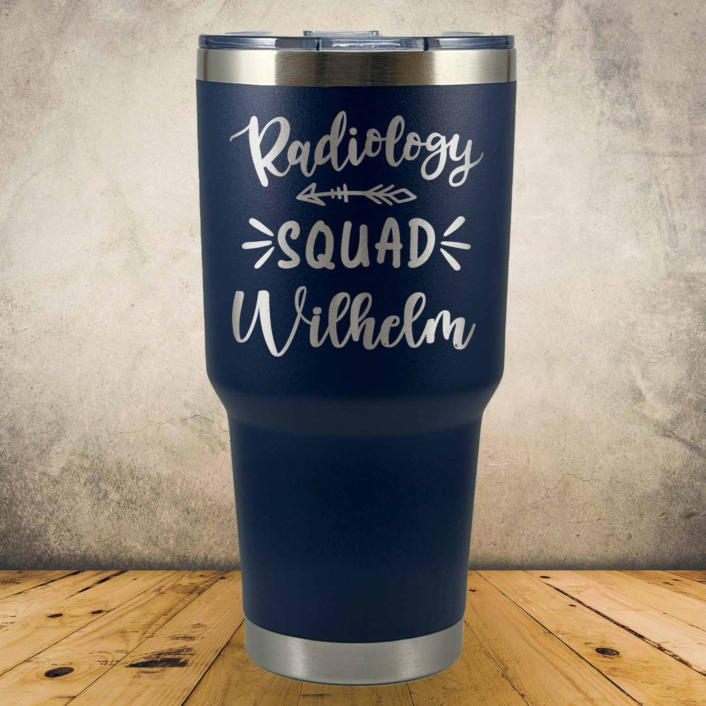 Personalized Radiology Tumbler 30oz Custom Laser Engraved Cup
